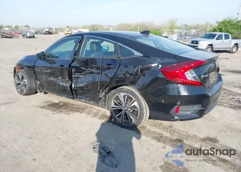 2016 Honda Civic Ex-L z USA, uszkodzony, nr VIN 2HGFC1F75GH650350
